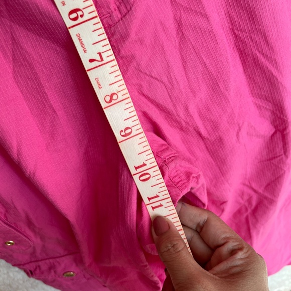 Lauren Ralph Lauren Capri Pants Womens Size 6 Hot Pink Utility Crop Cargo - Picture 6 of 11